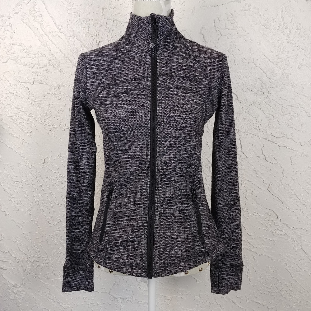 Lululemon Define Jacket Heathered Black Size 6